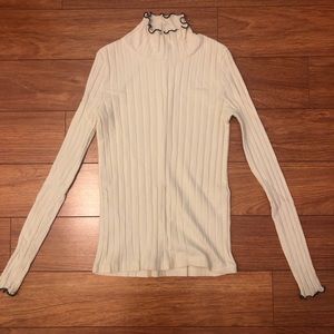 Madewell Cream Turtleneck